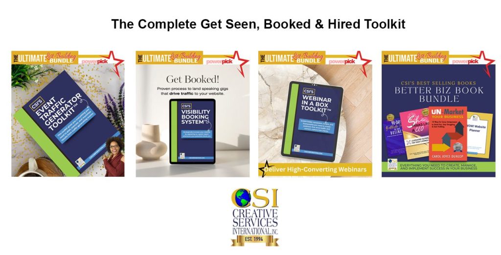 The Ultimate List Building Bundle: Seen Booked Hired