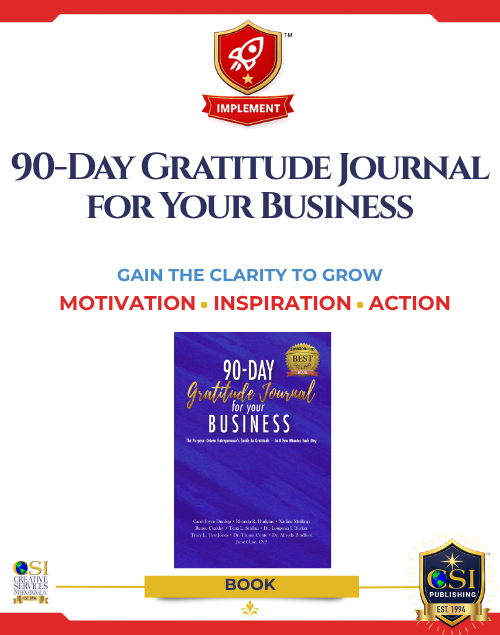 90-Day Gratitude Journal for Your Business