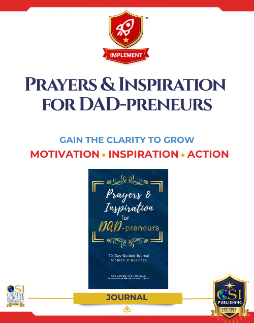 Prayers & Inspiration for DAD-preneurs